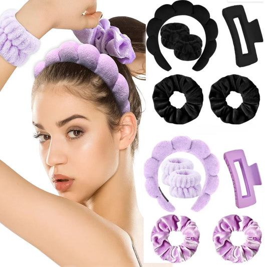 6pcs Spa Hairband Set