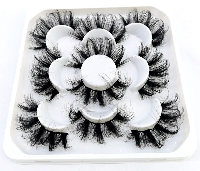 5 Pairs 8-25mm 3D Mink Lashes