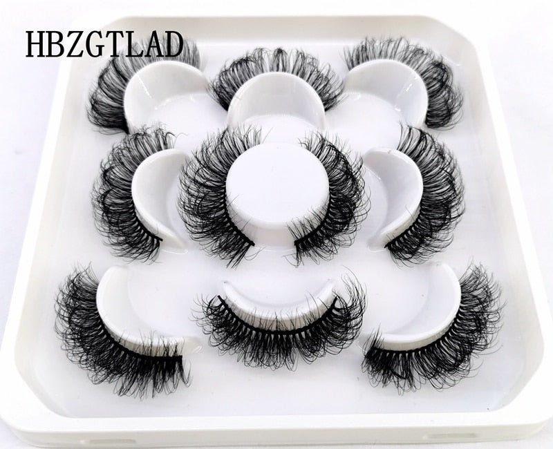 5 Pairs 8-25mm 3D Mink Lashes
