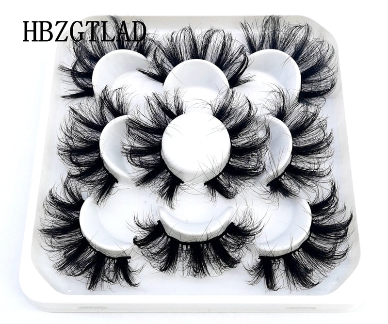 5 Pairs 8-25mm 3D Mink Lashes