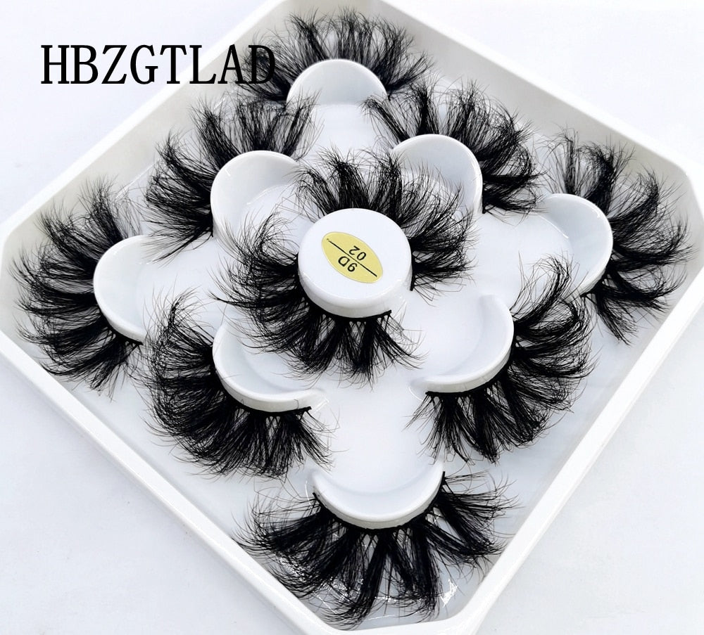 5 Pairs 8-25mm 3D Mink Lashes