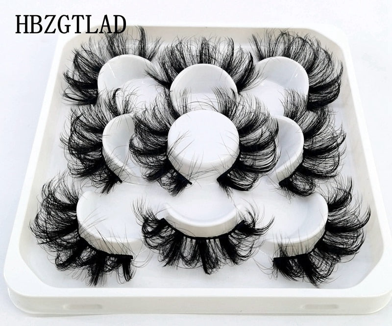 5 Pairs 8-25mm 3D Mink Lashes