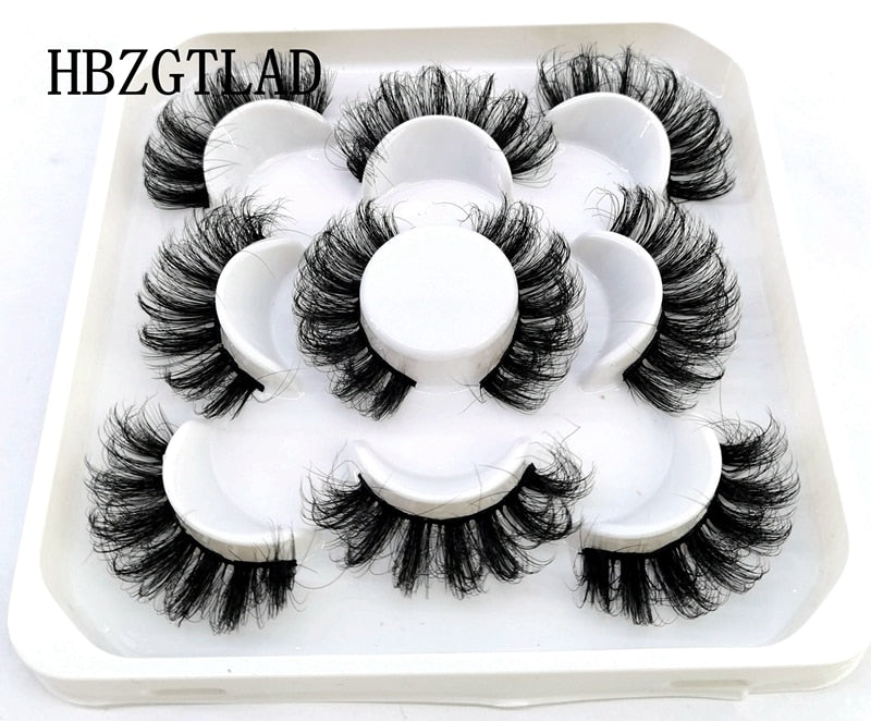 5 Pairs 8-25mm 3D Mink Lashes
