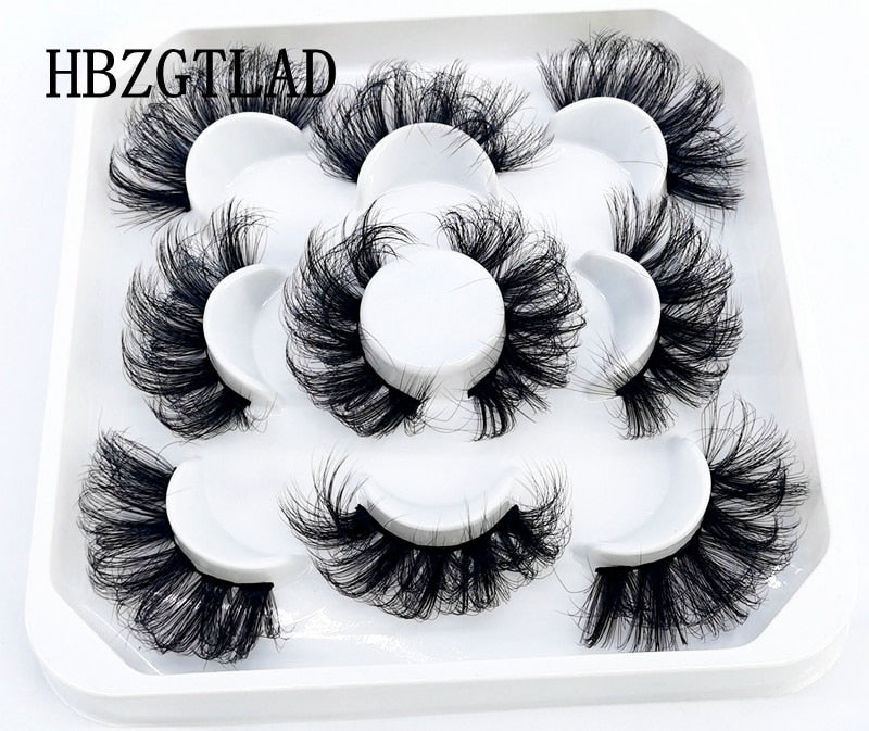 5 Pairs 8-25mm 3D Mink Lashes