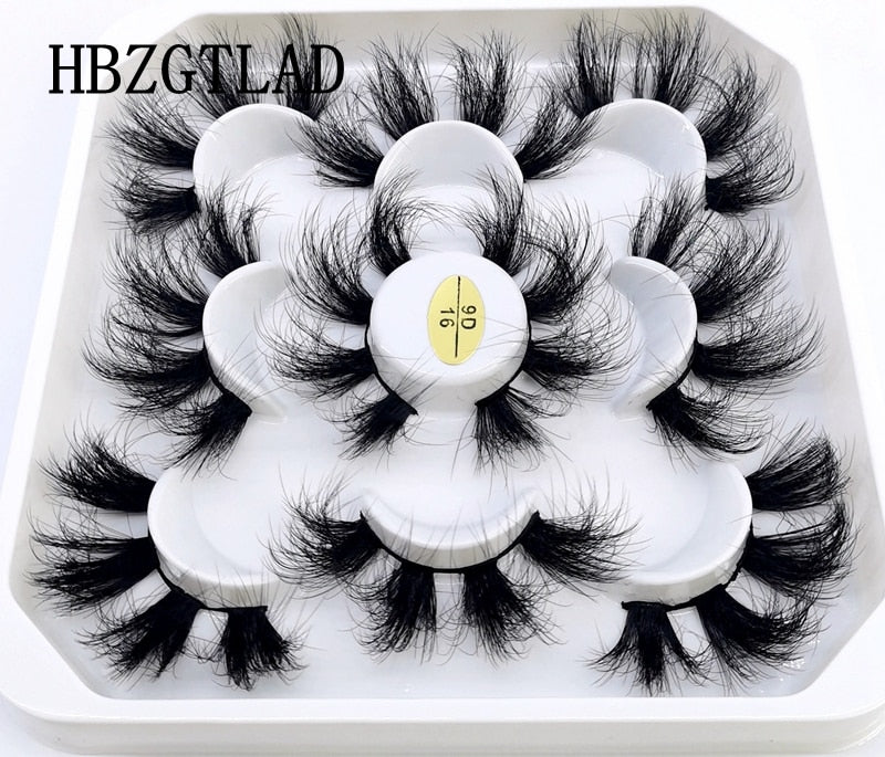 5 Pairs 8-25mm 3D Mink Lashes