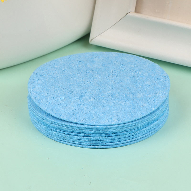 10PCS Face Cleaning Sponge