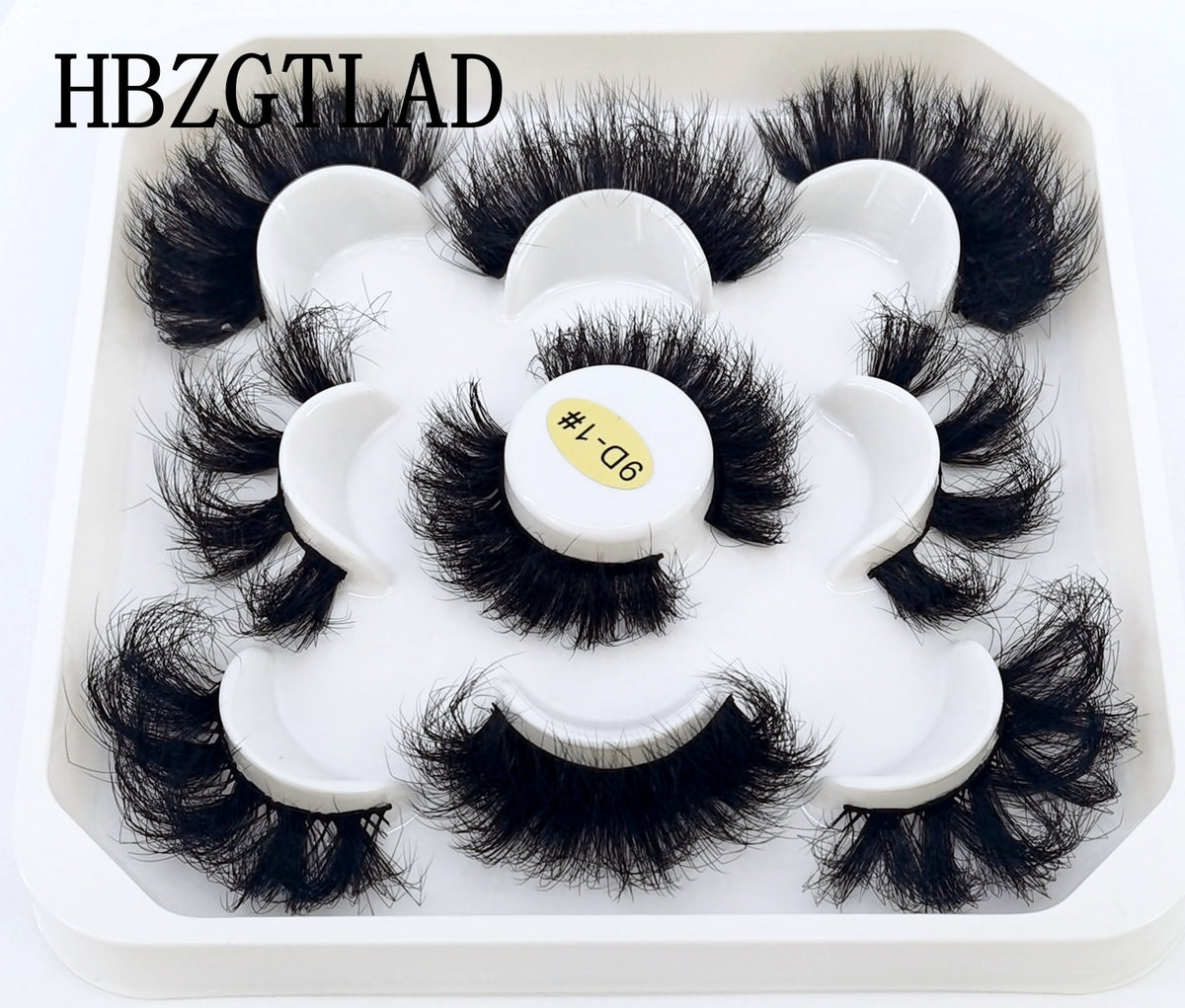 5 Pairs 8-25mm 3D Mink Lashes