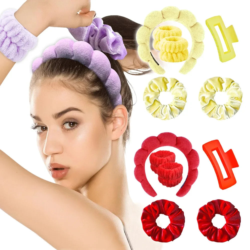 6pcs Spa Hairband Set