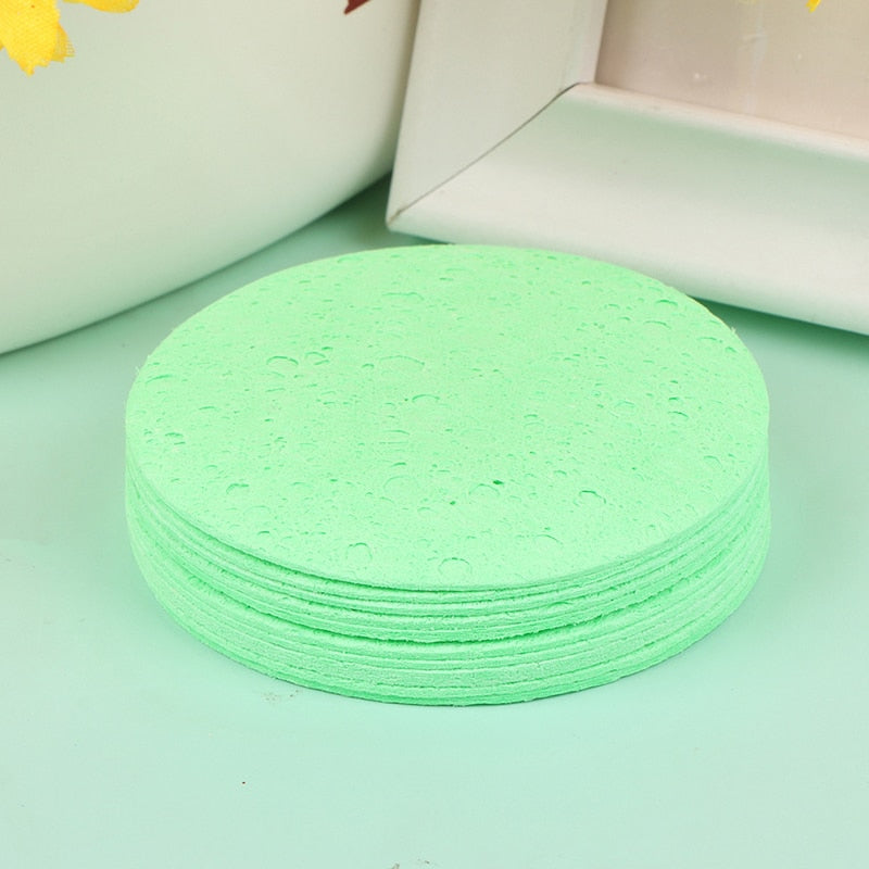 10PCS Face Cleaning Sponge