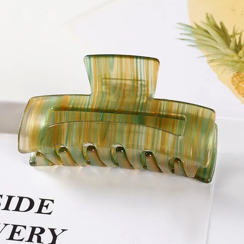 Fashion Rectangle Acetate Hair Claws