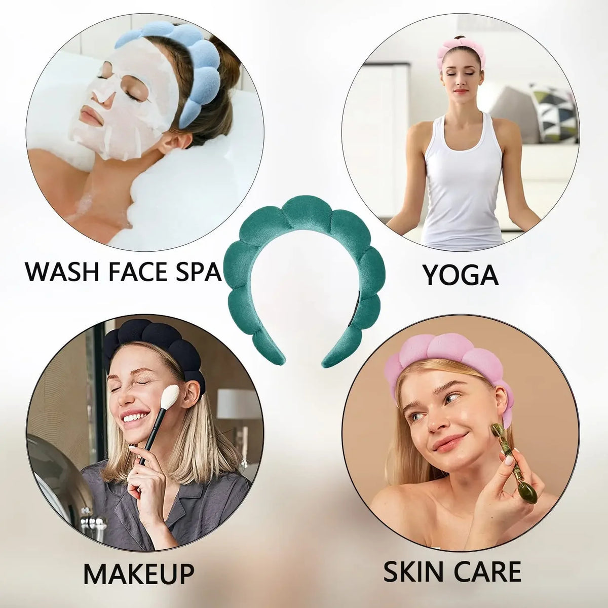 6pcs Spa Hairband Set