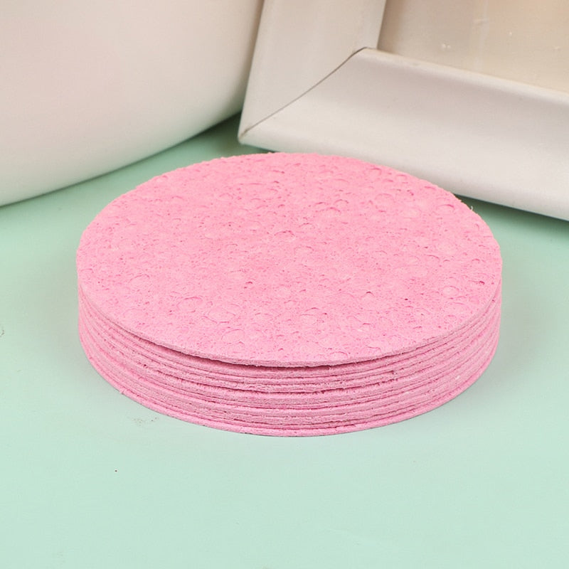 10PCS Face Cleaning Sponge