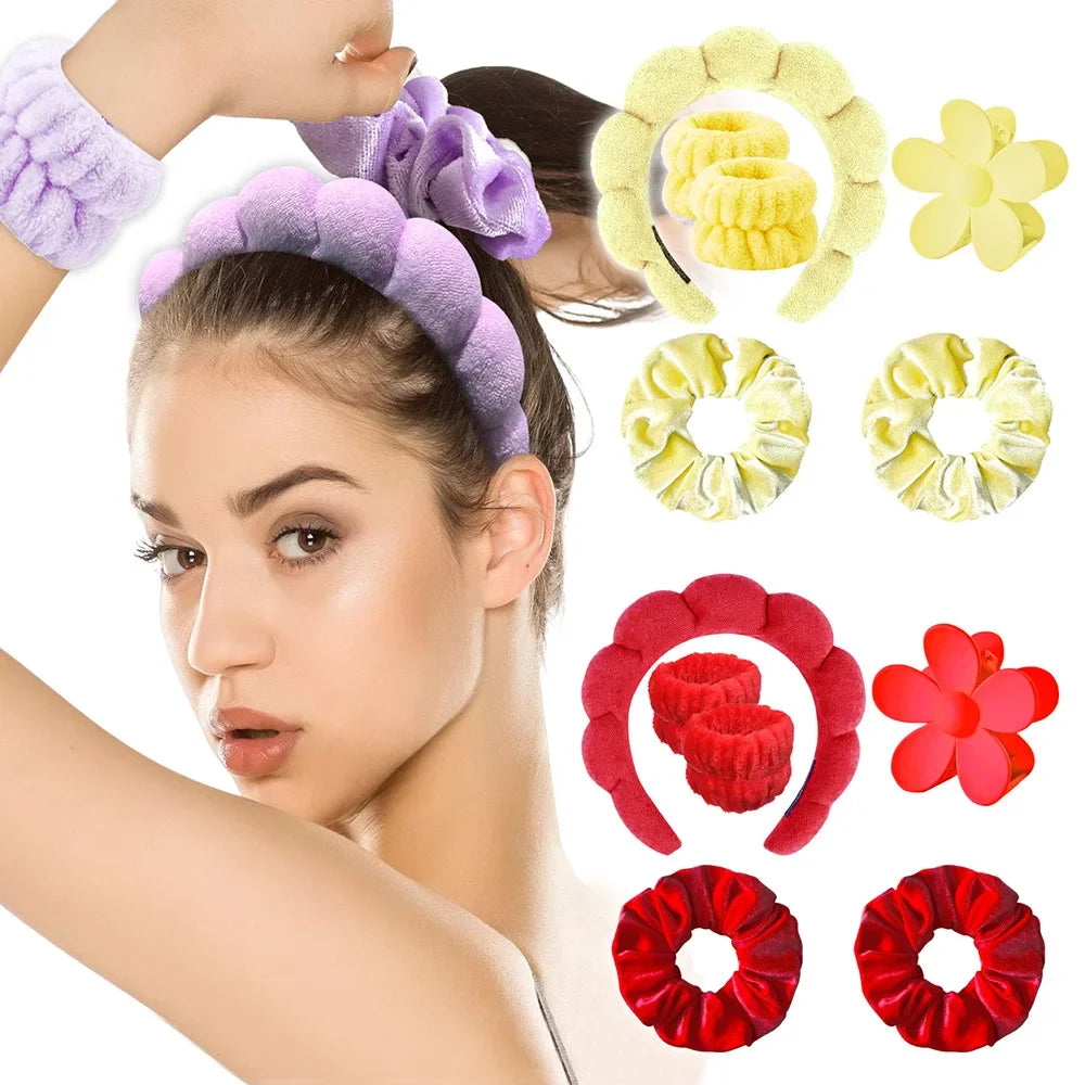 6pcs Spa Hairband Set