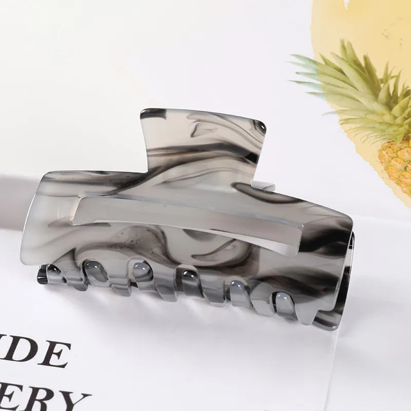 Fashion Rectangle Acetate Hair Claws