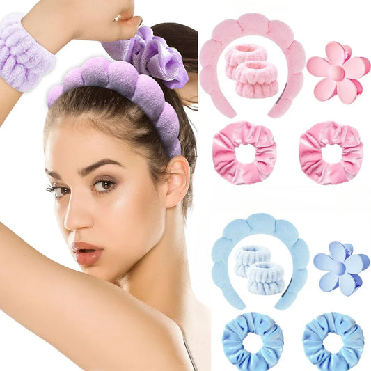 6pcs Spa Hairband Set