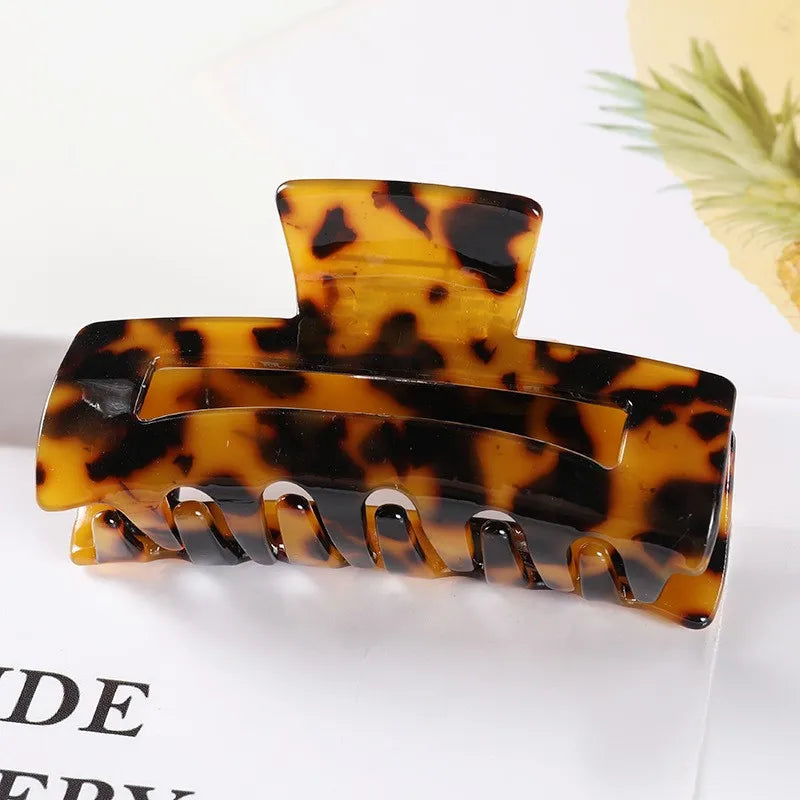 Fashion Rectangle Acetate Hair Claws