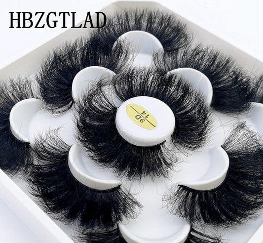 5 Pairs 8-25mm 3D Mink Lashes